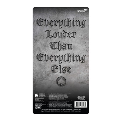 Lemmy - Motorhead - Super7 Reaction Figure - Retro Vintage Style Action Figure