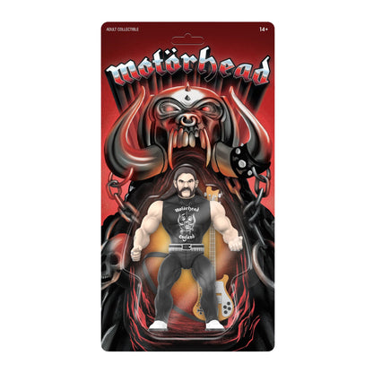 Lemmy - Motorhead - Super7 Reaction Figure - Retro Vintage Style Action Figure