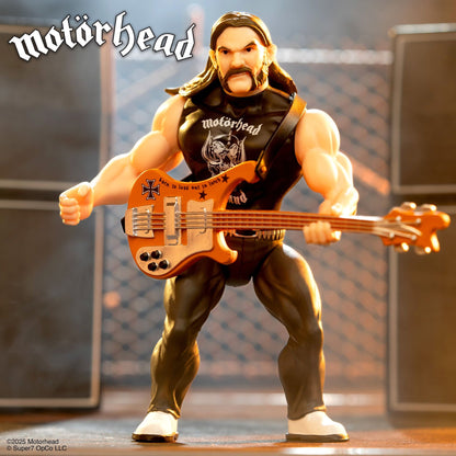 Lemmy - Motorhead - Super7 Reaction Figure - Retro Vintage Style Action Figure