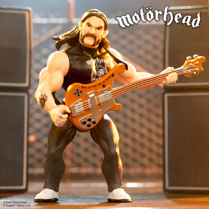 Lemmy - Motorhead - Super7 Reaction Figure - Retro Vintage Style Action Figure