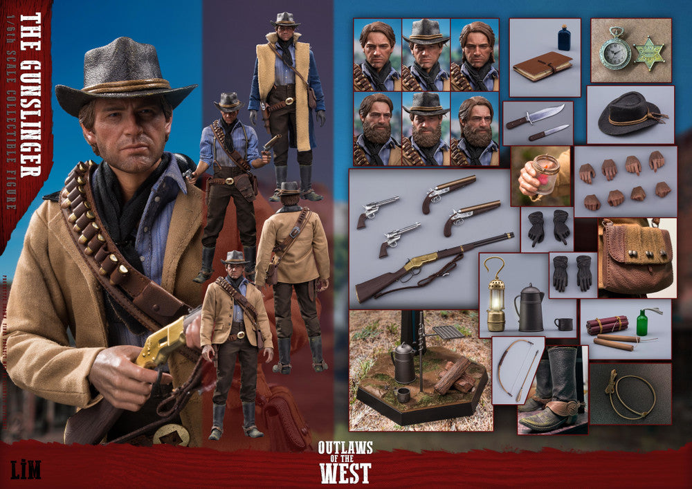 Outlaws of The West The Gunslinger Arthur Morgan 1/6 Scale Figure Set Limtoys