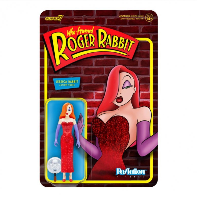 Super7 - Who Framed Roger Rabbit - Jessica Rabbit - ReAction Figure Retro