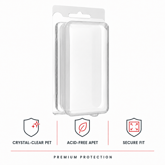 Evoretro large clear protectors for 3.75 inch carded action figures