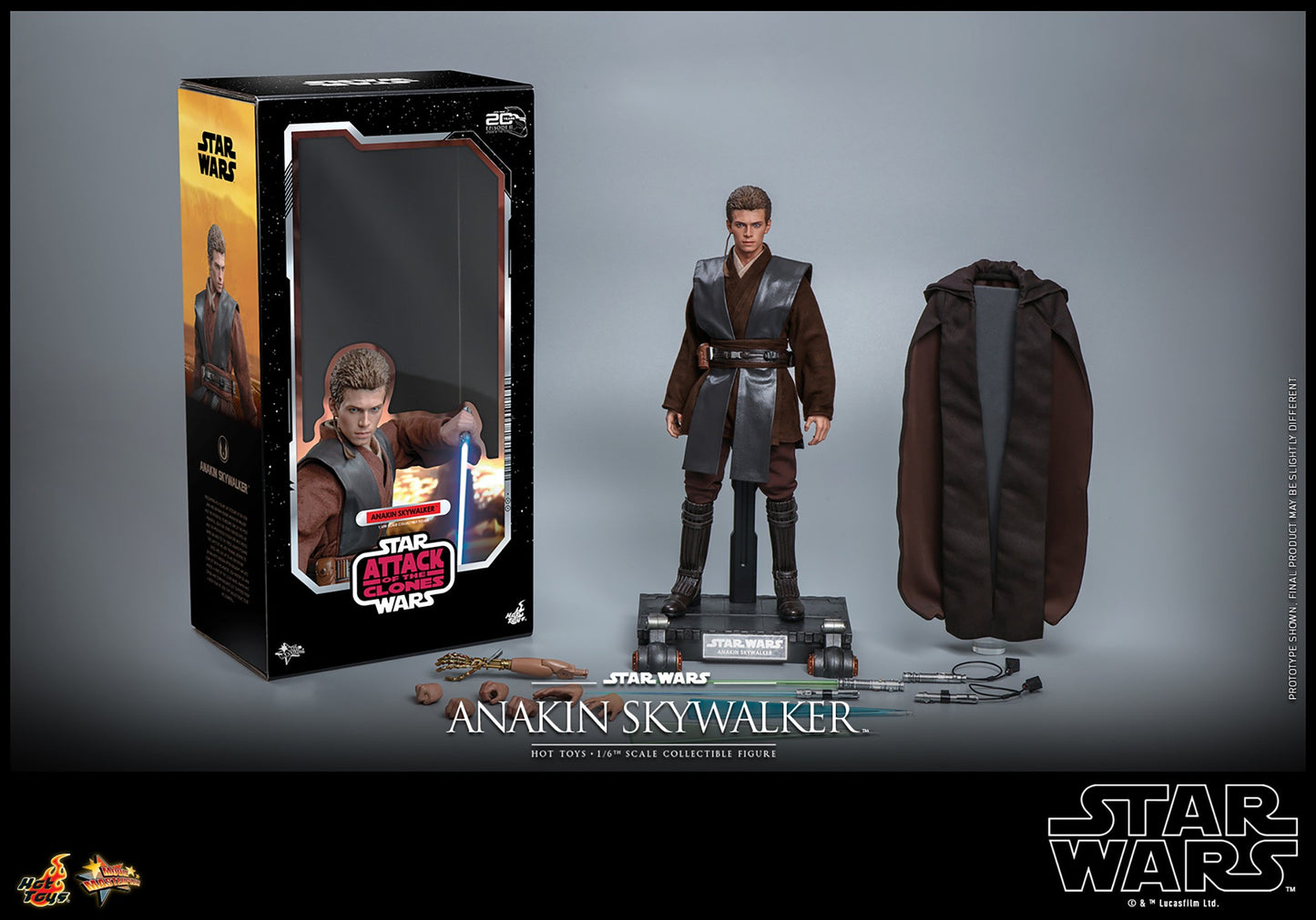 Hot Toys 1:6 - Anakin Skywalker - AOTC - MMS677 - Star Wars