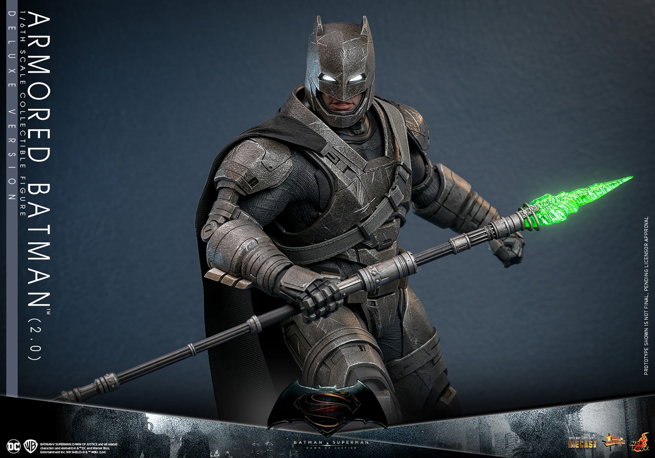 Hot Toys Armored Batman 2.0 Deluxe MMS743D63 – Action Figure