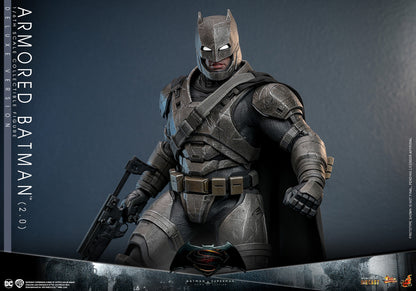 Hot Toys - Armoured Batman - BVS - Deluxe Version 2.0 Diecast - MMS743D63 - 1:6 Scale DC Action Figure