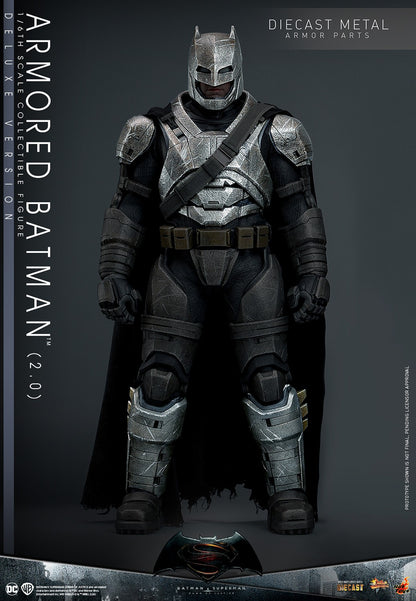 Hot Toys - Armoured Batman - BVS - Deluxe Version 2.0 Diecast - MMS743D63 - 1:6 Scale DC Action Figure