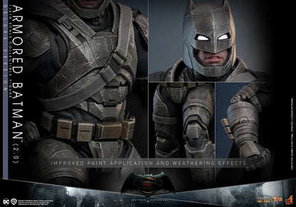 Hot Toys - Armoured Batman - BVS - Deluxe Version 2.0 Diecast - MMS743D63 - 1:6 Scale DC Action Figure