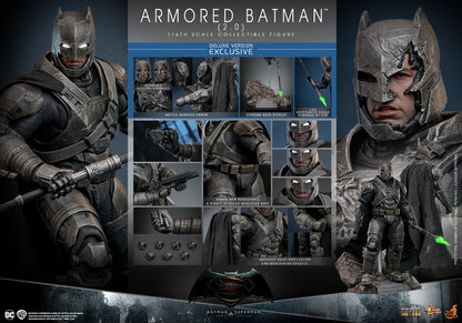 Hot Toys - Armoured Batman - BVS - Deluxe Version 2.0 Diecast - MMS743D63 - 1:6 Scale DC Action Figure