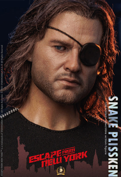 Snake Plissken - Real Hair Version - Escape From New York - Kurt Russell - 1:6 Scale Crown Series - Asmus