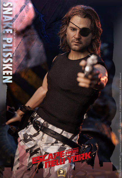 Snake Plissken - Real Hair Version - Escape From New York - Kurt Russell - 1:6 Scale Crown Series - Asmus
