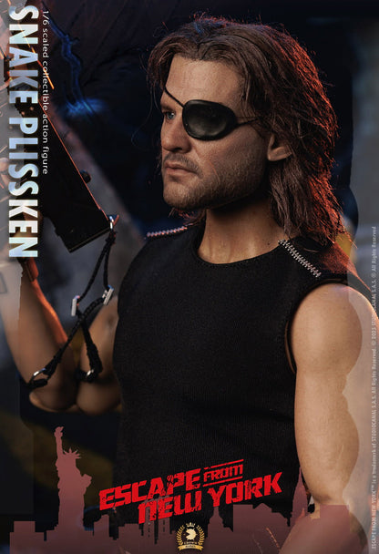 Snake Plissken - Real Hair Version - Escape From New York - Kurt Russell - 1:6 Scale Crown Series - Asmus