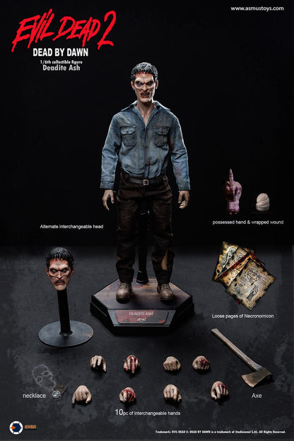Asmus - Deadite Ash - Evil Dead 2 Dead By Dawn - 1:6 Scale Action Figure