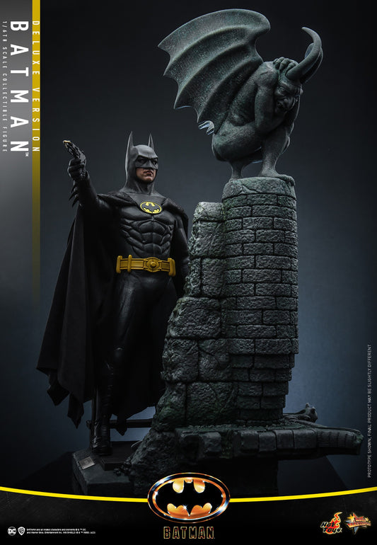 Hot Toys Batman 1989 Deluxe (Michael Keaton) MMS693 1/6 Scale Figure Set