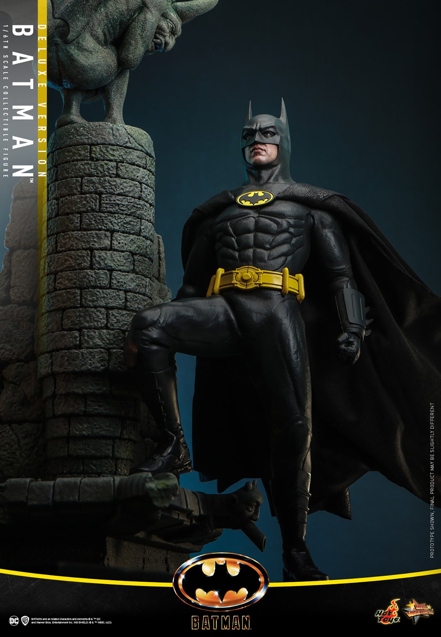 Hot Toys Batman 1989 Deluxe (Michael Keaton) MMS693 1/6 Scale Figure Set