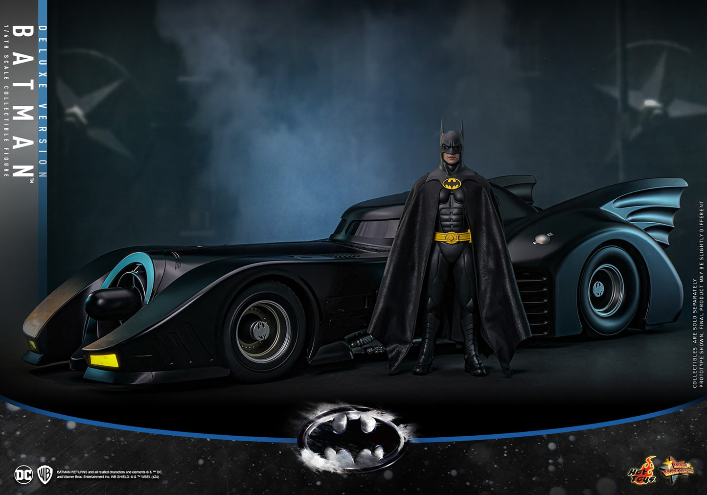 Hot Toys - 🦇 Batman - Batman Returns Deluxe Exclusive Edition - MMS770 - 1:6 Scale DC Action Figure