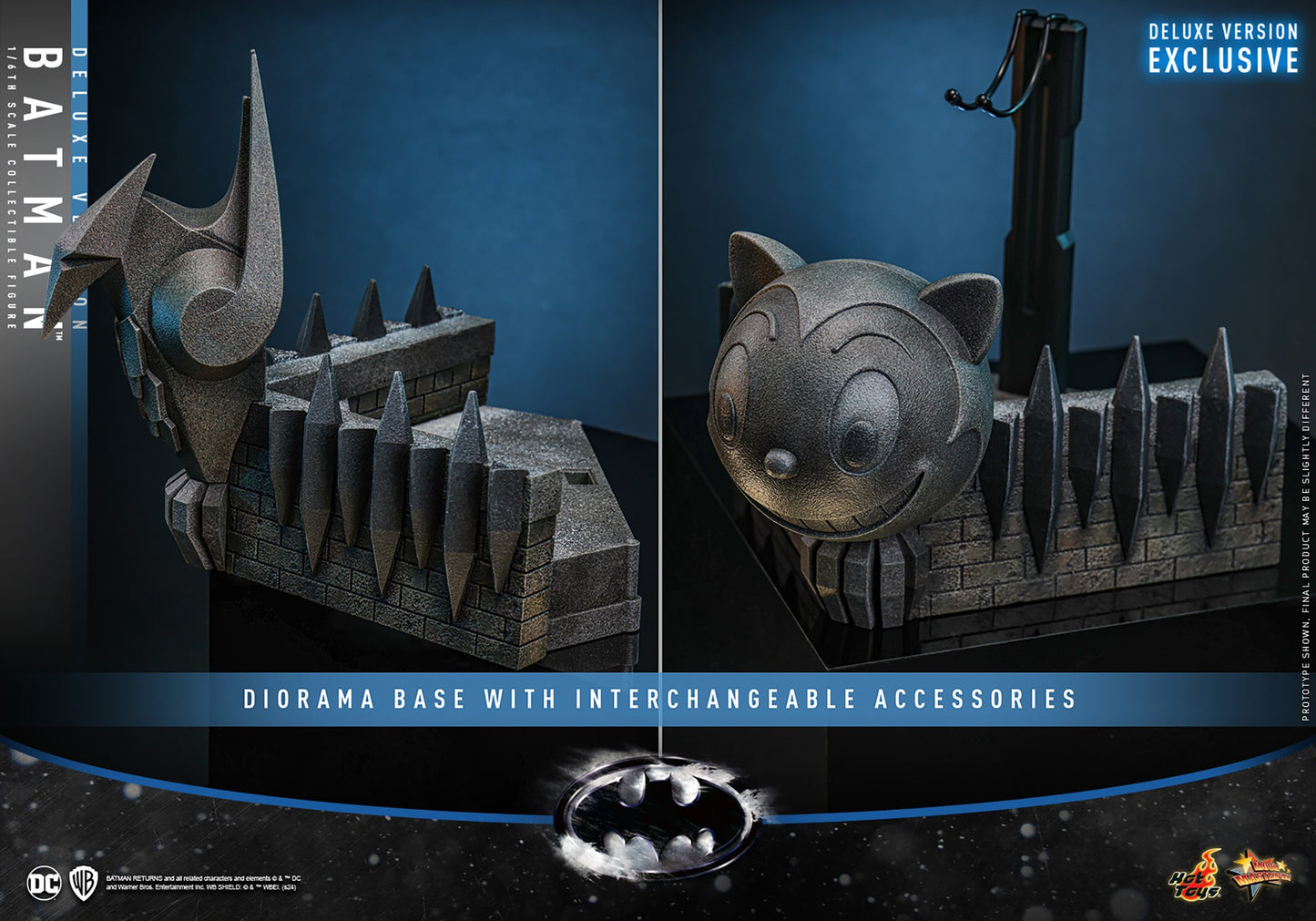Hot Toys - 🦇 Batman - Batman Returns Deluxe Exclusive Edition - MMS770 - 1:6 Scale DC Action Figure
