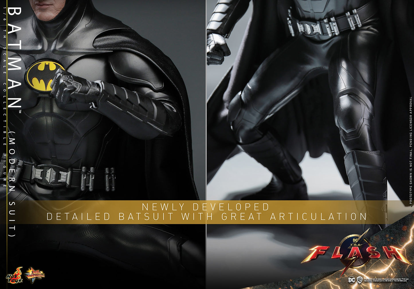 Hot Toys - Batman - Michael Keaton - Modern Suit - MMS712 - 1:6 Scale Action Figure