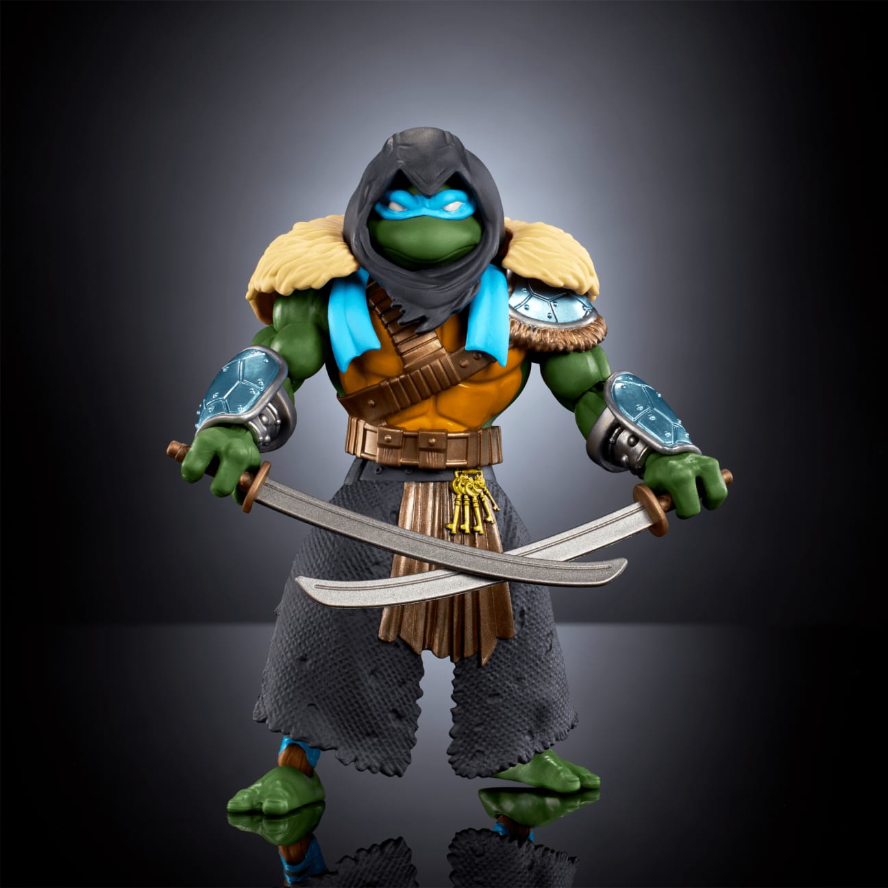 MOTU x TMNT: Turtles of Grayskull Stealth Leonardo Action Figure