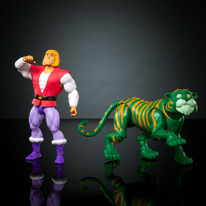 Masters Of The Universe Origins Action Figure 2-Pack Prince Adam & Cringer (Cartoon Collection) Mattel MOTU