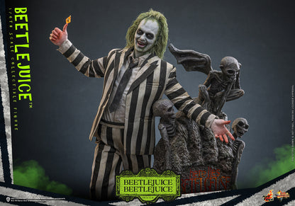 Hot Toys MMS767 Beetlejuice Beetlejuice 1/6 Scale Collectible Figure – Factory-Sealed Shipper Included