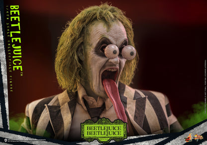 Hot Toys MMS767 Beetlejuice Beetlejuice 1/6 Scale Collectible Figure – Factory-Sealed Shipper Included