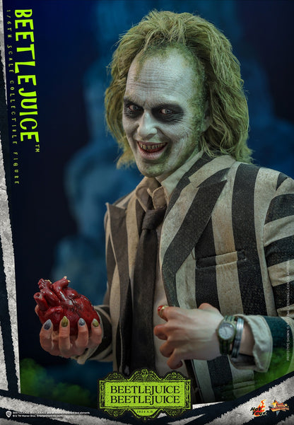 Hot Toys MMS767 Beetlejuice Beetlejuice 1/6 Scale Collectible Figure – Factory-Sealed Shipper Included