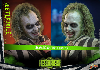 Hot Toys MMS767 Beetlejuice Beetlejuice 1/6 Scale Collectible Figure – Factory-Sealed Shipper Included