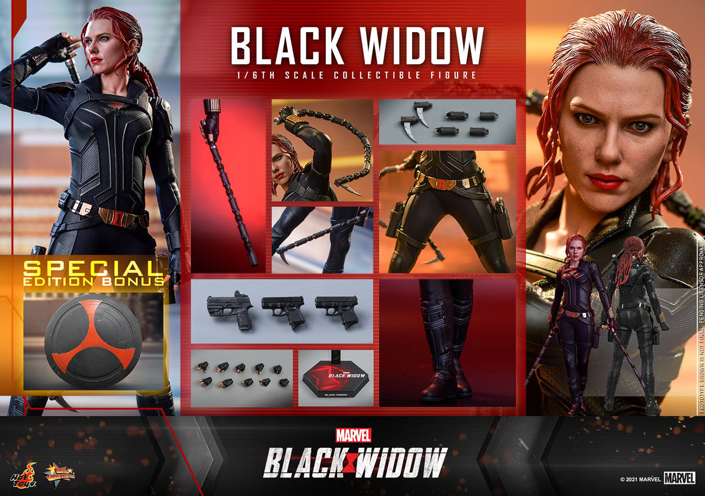 Hot Toys - Black Widow - Special Edition - MMS603 - 1:6 Scale Action Figure