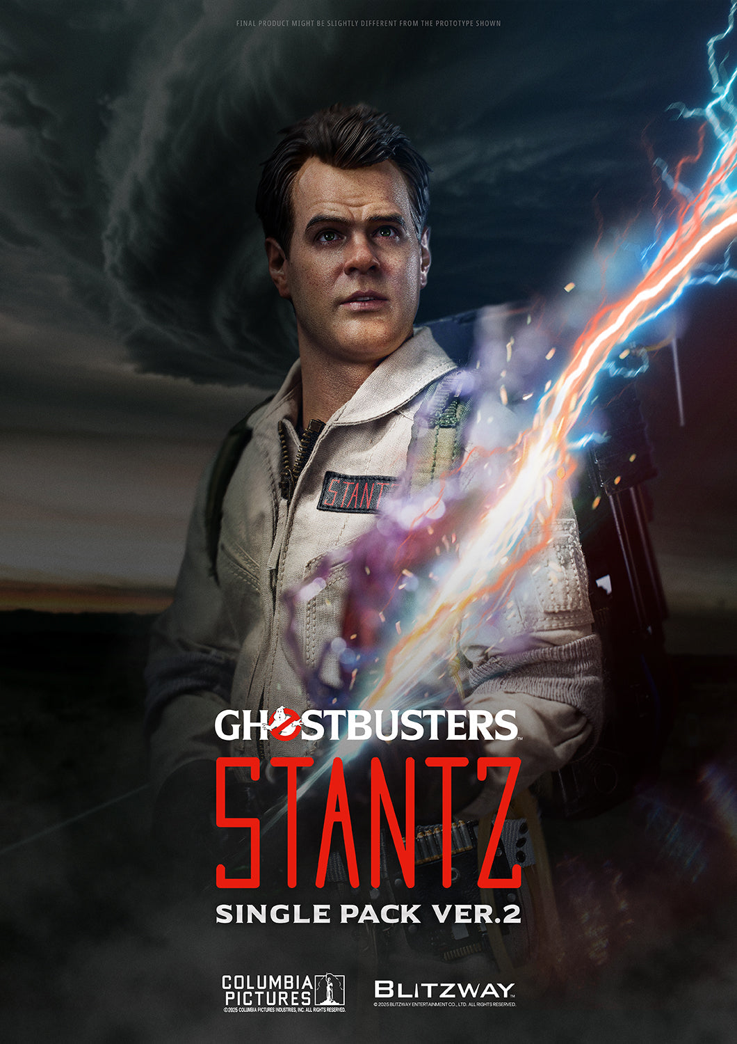 Blitzway BW-UMS-12402 Dr. Raymond Stantz Ver. 2.0 1/6 Ghostbusters figure with factory-sealed outer shipper
