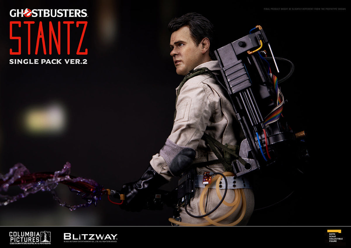 Blitzway BW-UMS-12402 Dr. Raymond Stantz Ver. 2.0 1/6 Ghostbusters figure with factory-sealed outer shipper