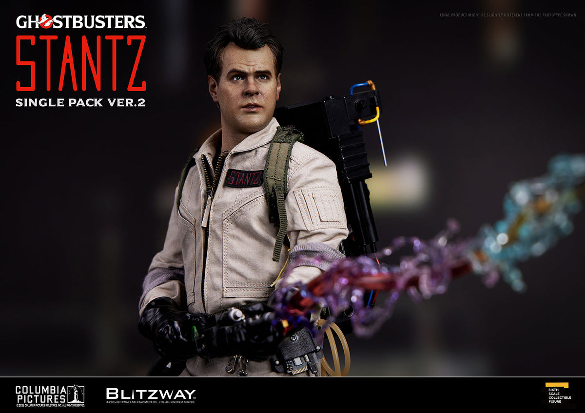 Blitzway BW-UMS-12402 Dr. Raymond Stantz Ver. 2.0 1/6 Ghostbusters figure with factory-sealed outer shipper