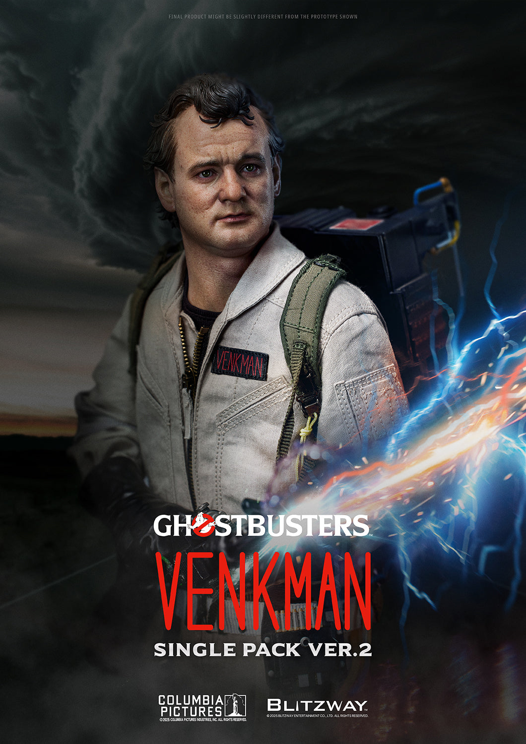 Blitzway BW-UMS-12401 Dr. Peter Venkman 1/6 scale Ghostbusters figure with factory-sealed outer shipper
