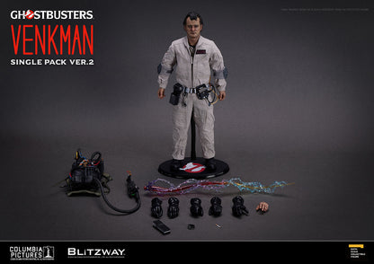Blitzway BW-UMS-12401 Dr. Peter Venkman 1/6 scale Ghostbusters figure with factory-sealed outer shipper