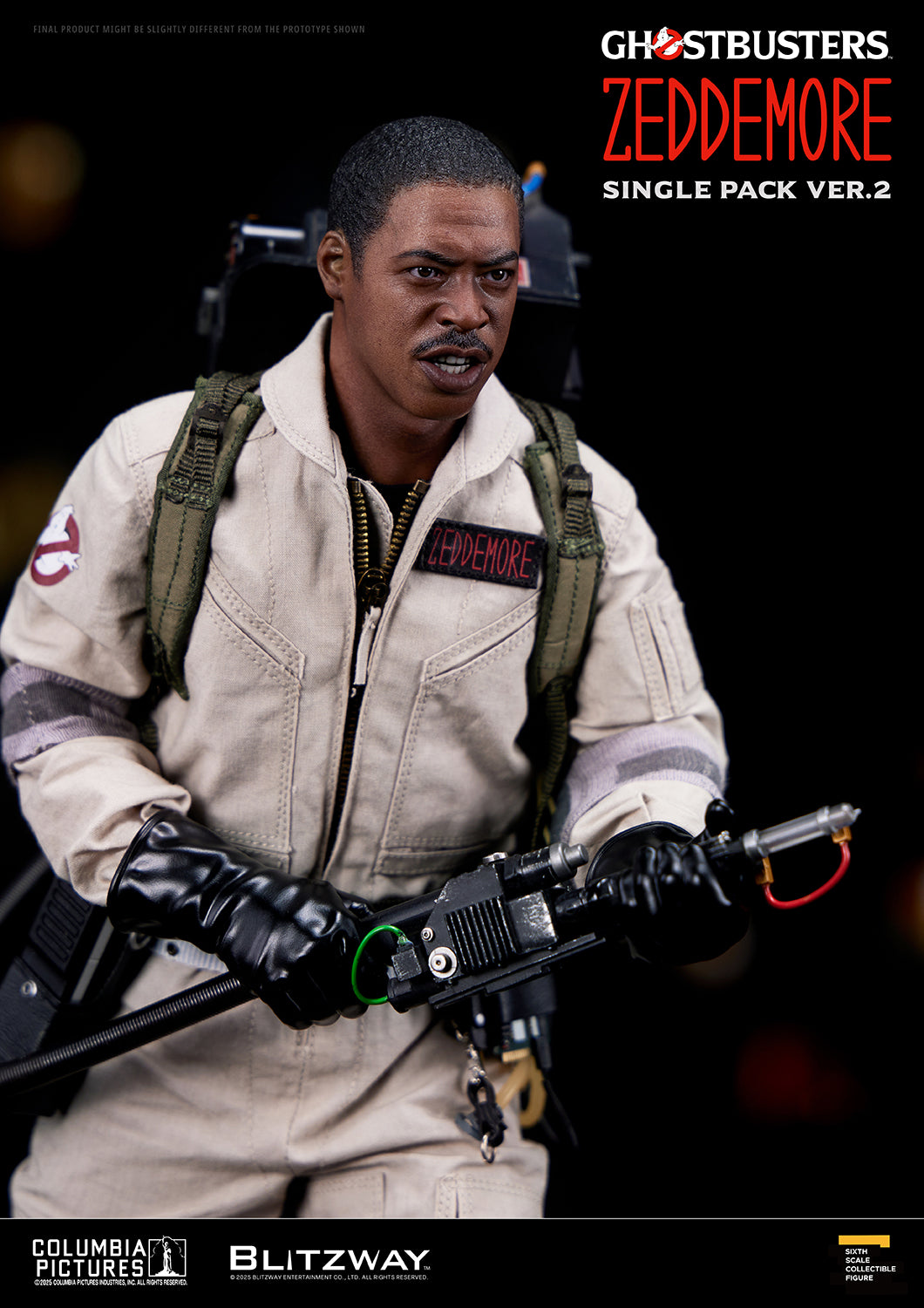 Blitzway Ghostbusters Winston Zeddemore Ver. 2.0 1/6 Figure BW-UMS-12404