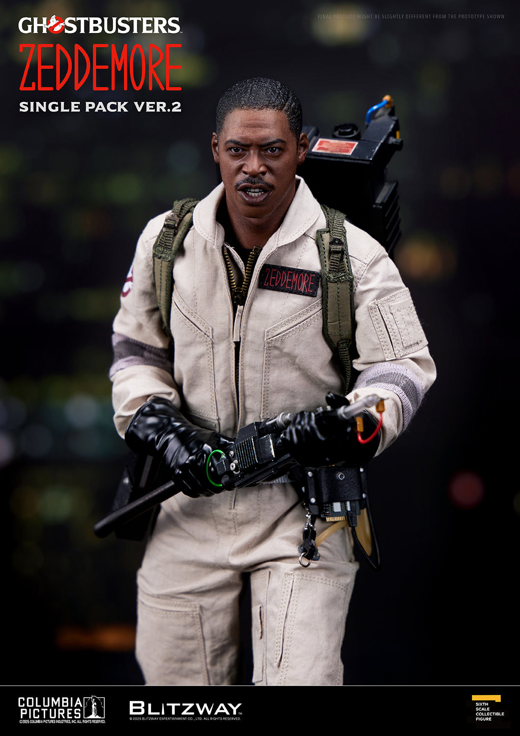 Blitzway Ghostbusters Winston Zeddemore Ver. 2.0 1/6 Figure BW-UMS-12404