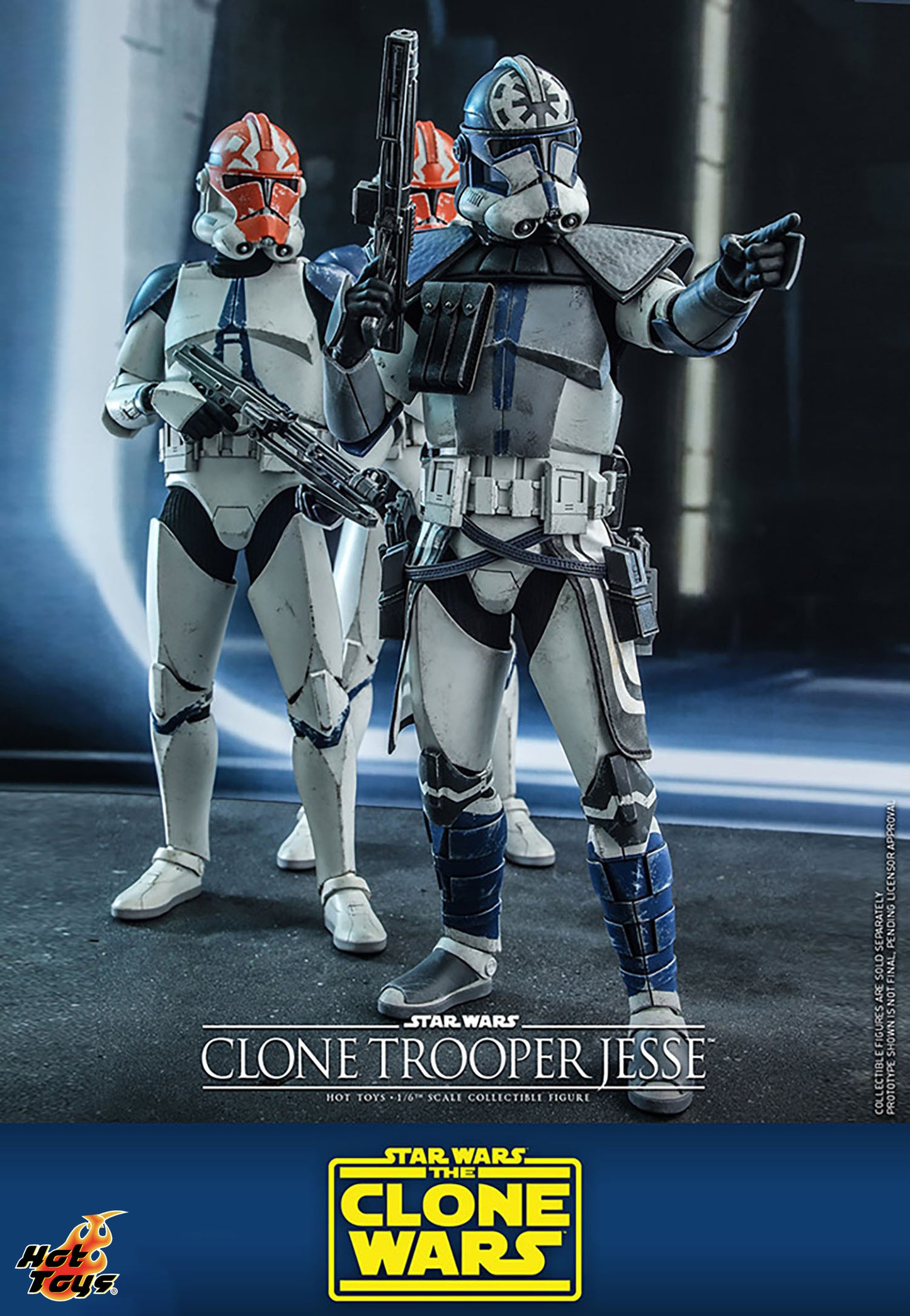 Hot Toys - Clone Trooper Jesse - Star Wars - Clone Wars - TMS064 - 1:6 Scale Action Figure