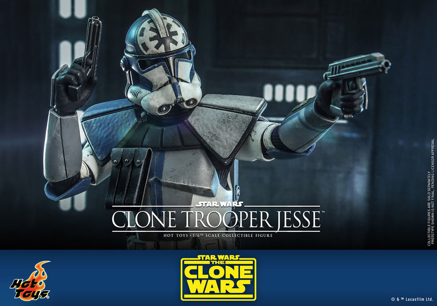 Hot Toys - Clone Trooper Jesse - Star Wars - Clone Wars - TMS064 - 1:6 Scale Action Figure