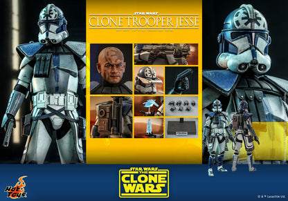Hot Toys - Clone Trooper Jesse - Star Wars - Clone Wars - TMS064 - 1:6 Scale Action Figure