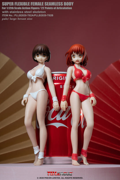 1/12 Phicen TBLeague T02B Anime Super Flexible Female Seamless Body Figure