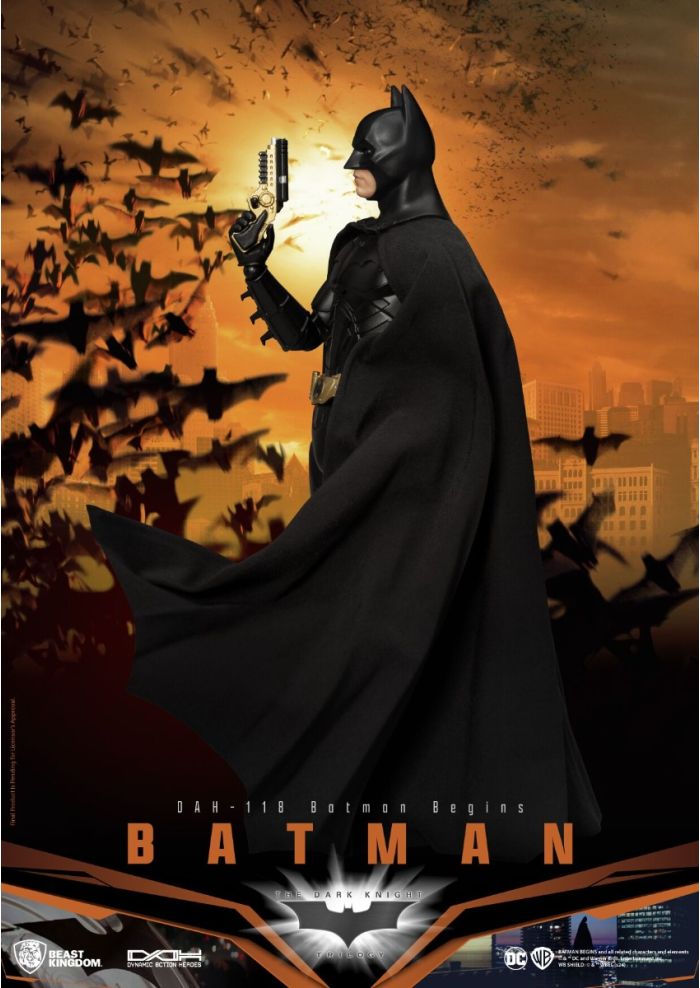 Batman Begins (Christian Bale) DC Comics Dynamic 8ction Heroes 1/9 Action Figure