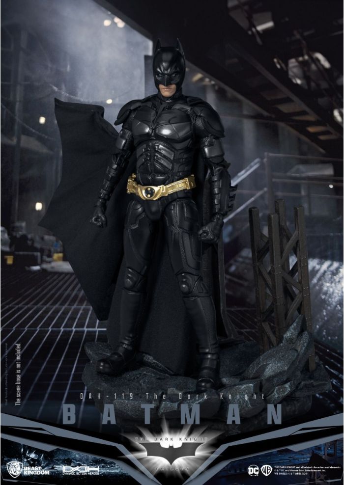 Batman The Dark Knight (Christian Bale) DC Comics Dynamic 8ction Heroes 1/9 Action Figure