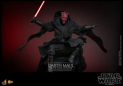 Hot Toys - Darth Maul - With Sith Speeder - Star Wars - EP1 - MMS749 - 1:6 Scale Action Figure