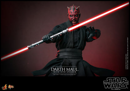 Hot Toys - Darth Maul - With Sith Speeder - Star Wars - EP1 - MMS749 - 1:6 Scale Action Figure