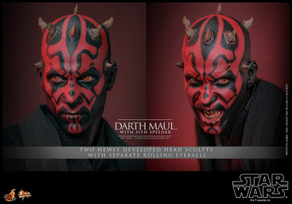 Hot Toys - Darth Maul - With Sith Speeder - Star Wars - EP1 - MMS749 - 1:6 Scale Action Figure