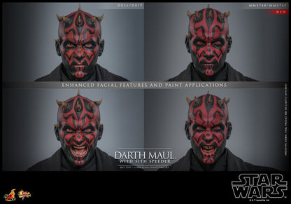 Hot Toys - Darth Maul - With Sith Speeder - Star Wars - EP1 - MMS749 - 1:6 Scale Action Figure