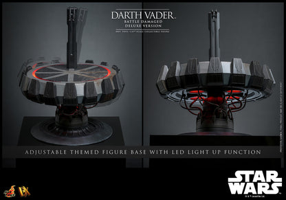 Hot Toys DX45 Darth Vader (Battle Damaged) Deluxe Version Star Wars 1/6 Scale Collectible Figure – Factory-Sealed Shipper Included