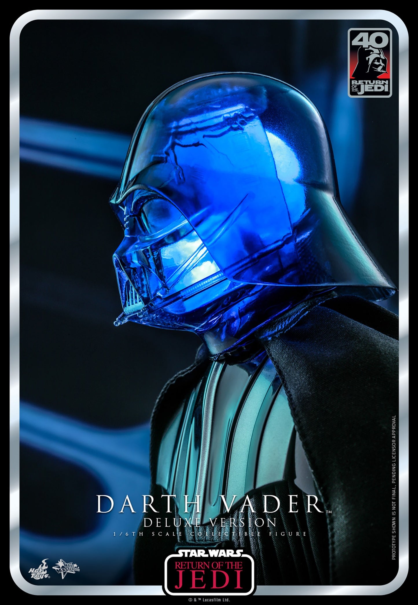 Hot Toys Star Wars Darth Vader LED Helmet Electrified Effect 1/6 Scale Parts MMS700 Return of The Jedi