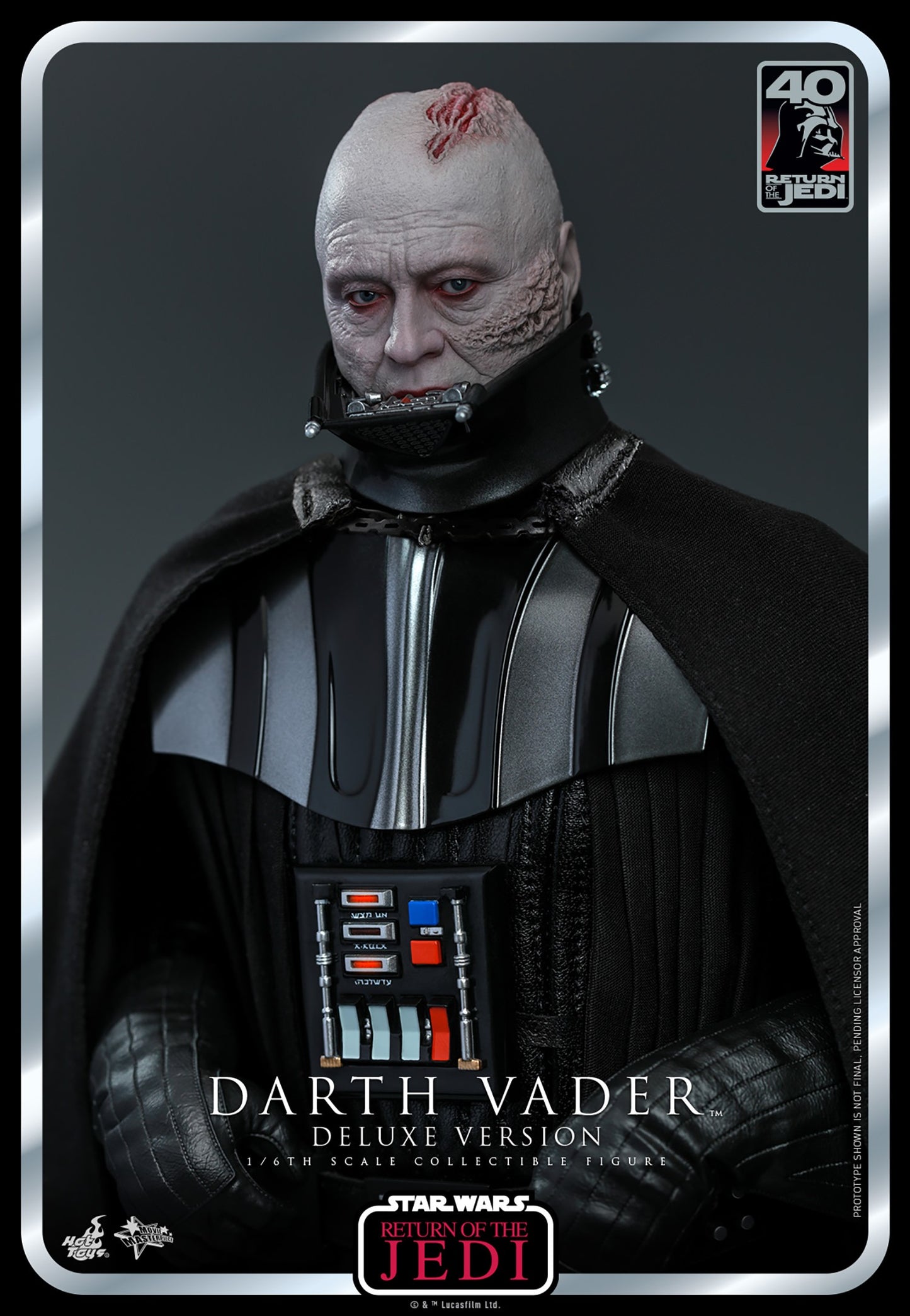 Hot Toys Star Wars Darth Vader Return of The Jedi Deluxe MMS700 1/6 Scale Figure Set