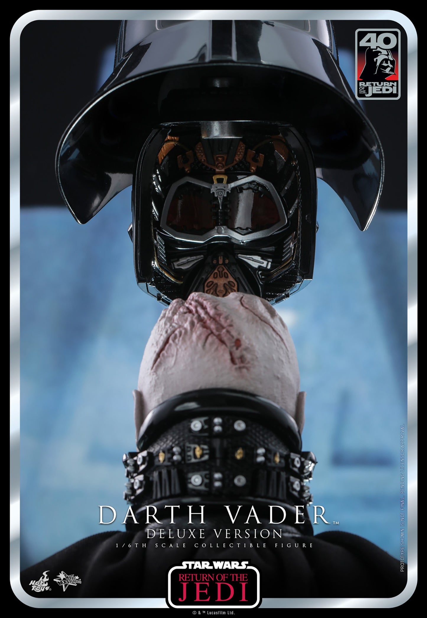 Hot Toys Star Wars Darth Vader Return of The Jedi Deluxe MMS700 1/6 Scale Figure Set
